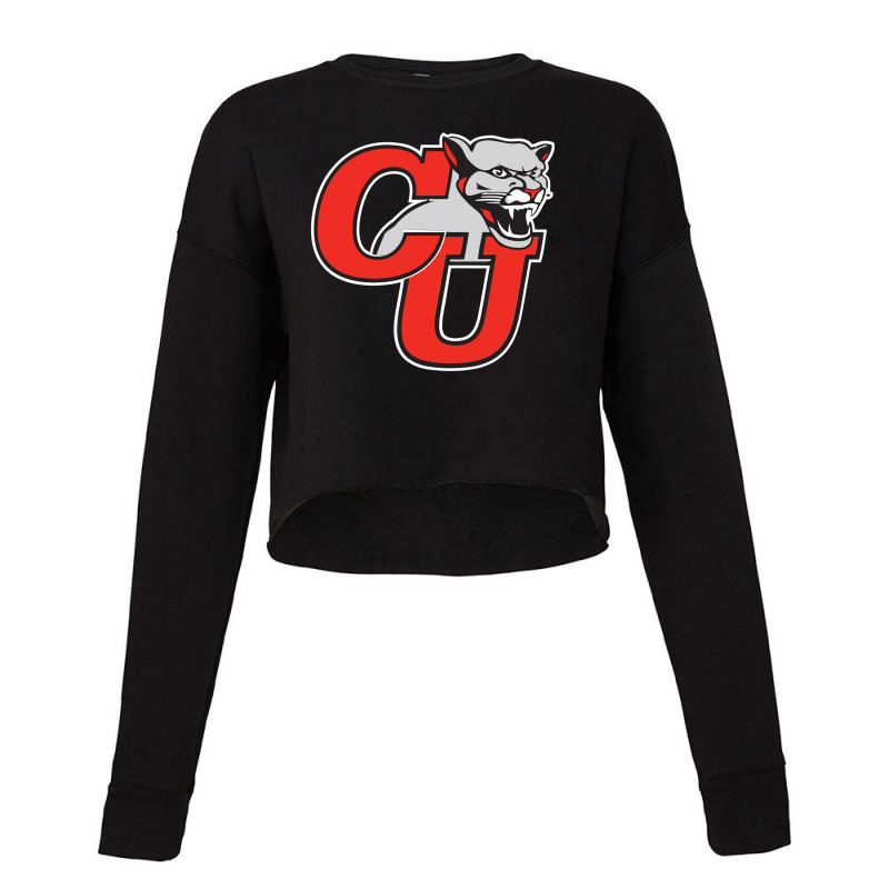 The Clark Cougars #ee2e24 Cropped Sweater by boston34 | Artistshot