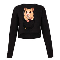 Hamster Guinea Pig Pocket Cute Hamster Pet49 Hamsters Cropped Sweater | Artistshot