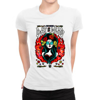 Mexican Day Of The Dead Ladies Fitted T-shirt | Artistshot