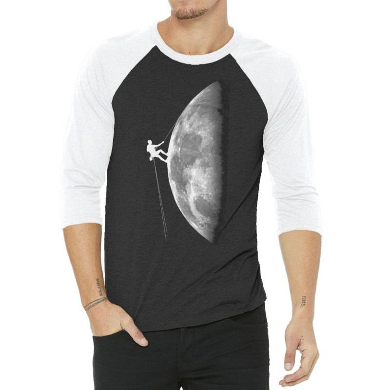 Moon Climb 3/4 Sleeve Shirt | Artistshot