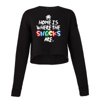 Home Is Where The Snacks Are Cropped Sweater | Artistshot