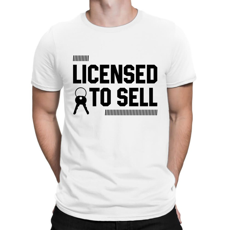 Licensed To Sell - Jobs Gift Occupation T-Shirt by Diogo Calheiros | Artistshot