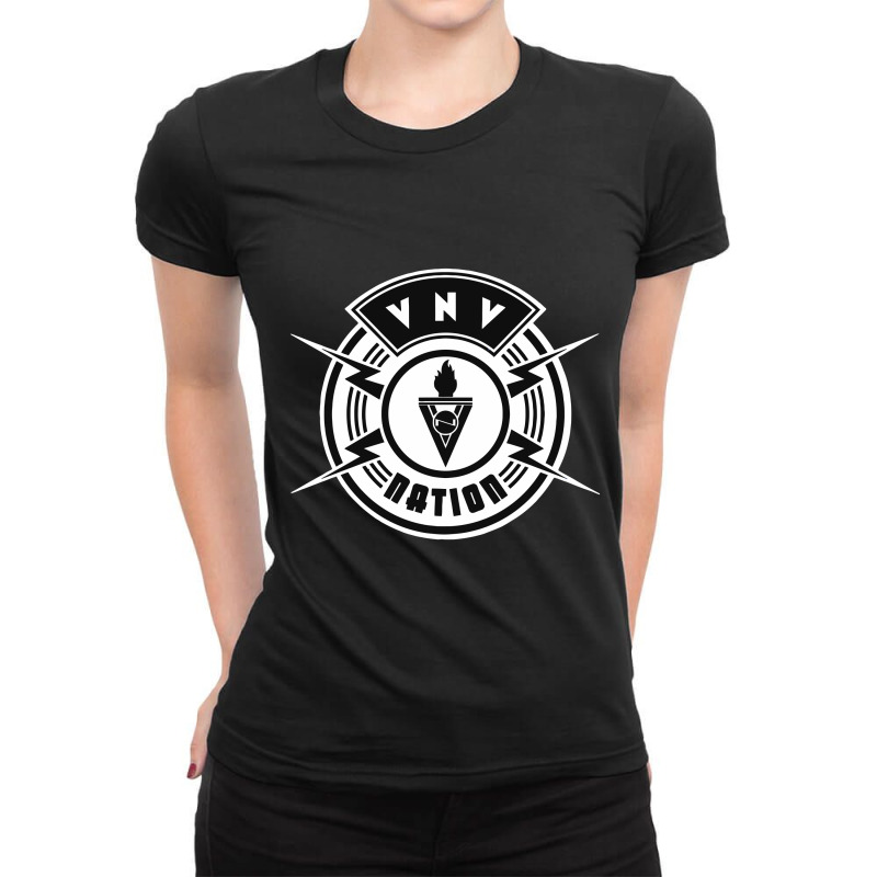 Vnv Nation Ladies Fitted T-Shirt by SugarMoon | Artistshot