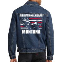 Montana Air National Guard T Shirt Men Denim Jacket | Artistshot