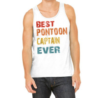 Best Pontoon Captain Ever Funny Pontoon Boat Shirts Tank Top Tank Top | Artistshot