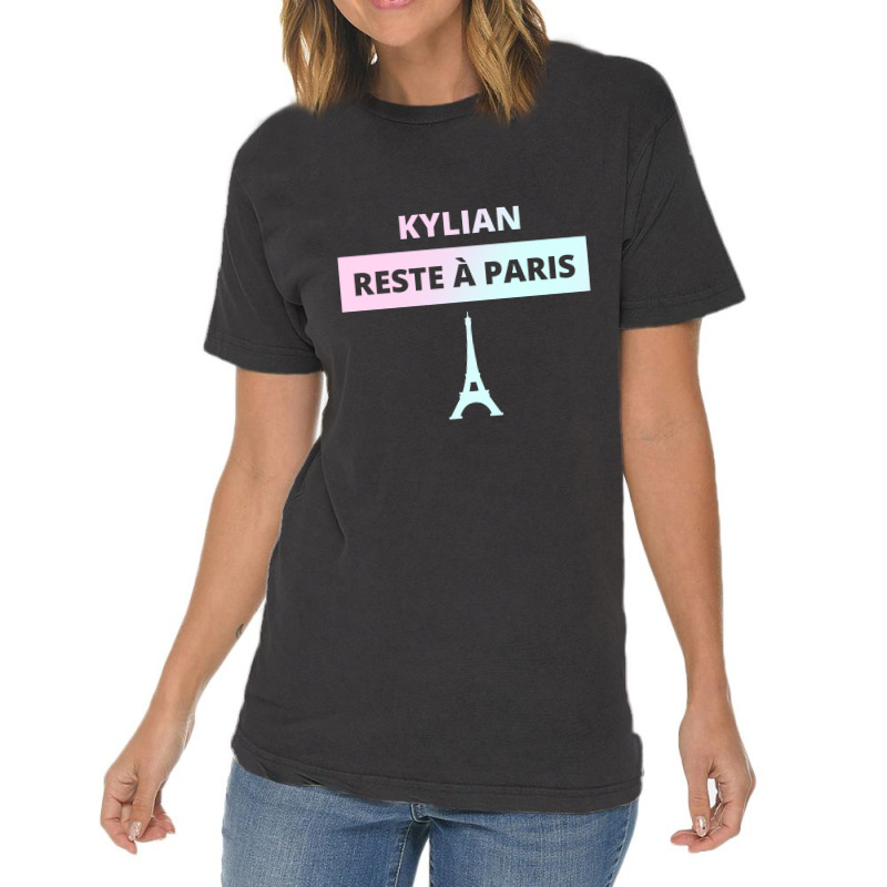 Kylian Stays In Paris  T Shirt Vintage T-shirt | Artistshot