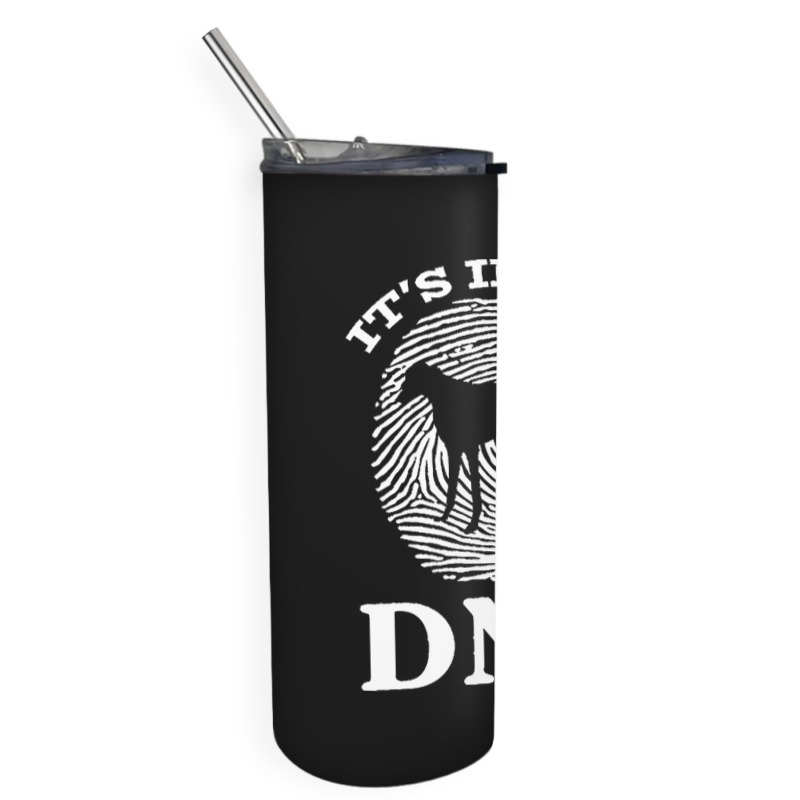 Hortaya T  Shirt Hortaya Borzaya It`s In My D N A Fingerprint Hortaya Skinny Tumbler by cabotageevolve | Artistshot