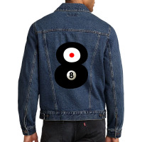 Billiard 8 Ball Rules Men Denim Jacket | Artistshot