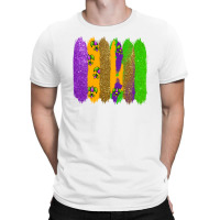 Mardi Gras Brushstrokes T-shirt | Artistshot