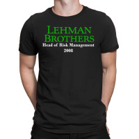 Head Of Risk Managment 2008 T-shirt | Artistshot