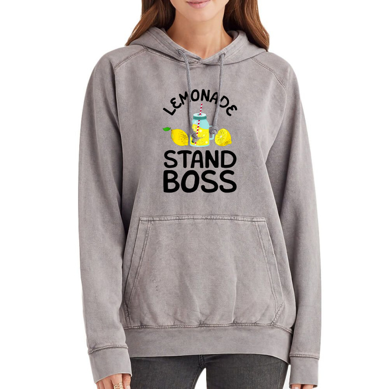 Lemonade Stand Boss Lemon Juice Gift Vintage Hoodie by Gudexz | Artistshot