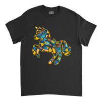 Unicorn Lover Pony Hanukkah Unicorn Shape Menorah Collection Jewish Un Classic T-shirt | Artistshot