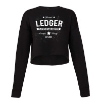 Private Ledger Blockchain Satoshi Btc Design Cropped Sweater | Artistshot