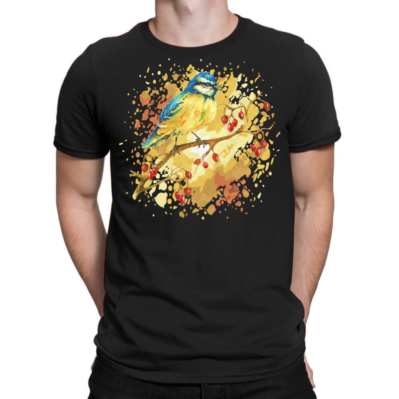 Birds Illustration T  Shirtbird T  Shirt (41) T-shirt | Artistshot