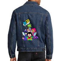 Arella Raven Robin Titans Men Denim Jacket | Artistshot