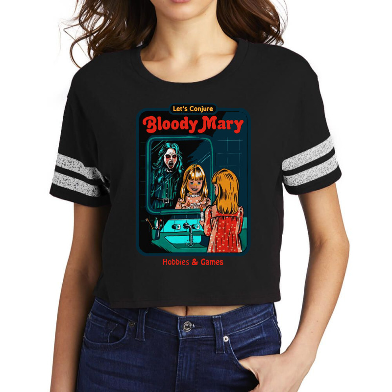 Bloody Mary Scorecard Crop Tee by lyheranea | Artistshot