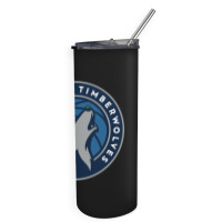 The-minnesota-timberwolves-pen Skinny Tumbler | Artistshot