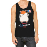 Independence Day T  Shirt Funny Dabbing Hamster 4th July Independence Tank Top | Artistshot