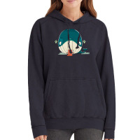 Cat And Whale Vintage Hoodie | Artistshot