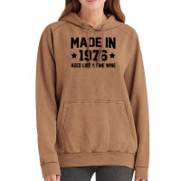 Made In 1976 Aged Like A Fine Wine Vintage Hoodie | Artistshot