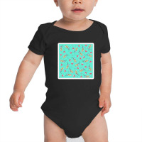 Modern Black And White Drawn Floral Collage 17172403 Baby Bodysuit | Artistshot