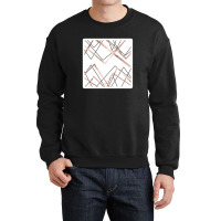 Modern Elegant Black White And Gold Floral Pattern 25009221 Crewneck Sweatshirt | Artistshot