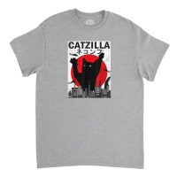 Vintage Catzilla Japanese Sunset Style Classic T-shirt | Artistshot