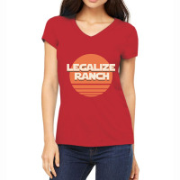 Legalize Ranch Women's V-neck T-shirt | Artistshot