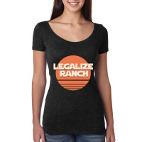 Legalize Ranch Women's Triblend Scoop T-shirt | Artistshot