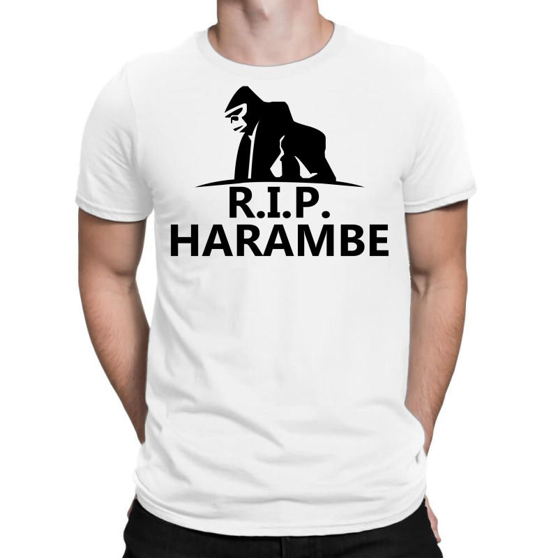 Harambe Rip T-shirt | Artistshot