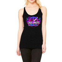 Peace Love And A Vaccine Racerback Tank | Artistshot