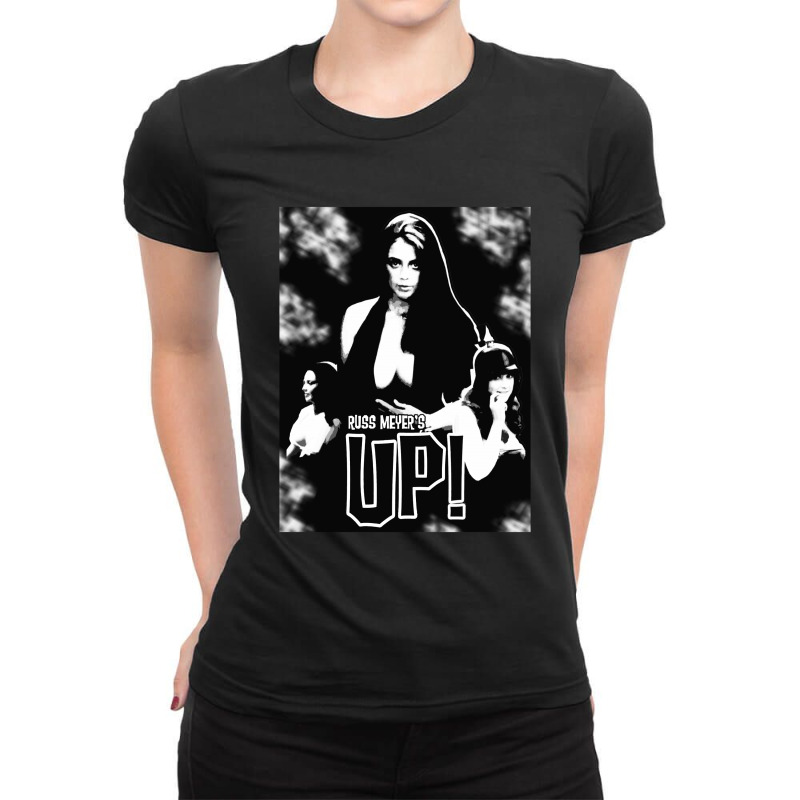 Up Ladies Fitted T-Shirt by WuzzTees | Artistshot