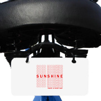 Good Morning Sunshine Bicycle License Plate | Artistshot