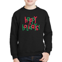 G 1 Happy Holidays Youth Sweatshirt | Artistshot