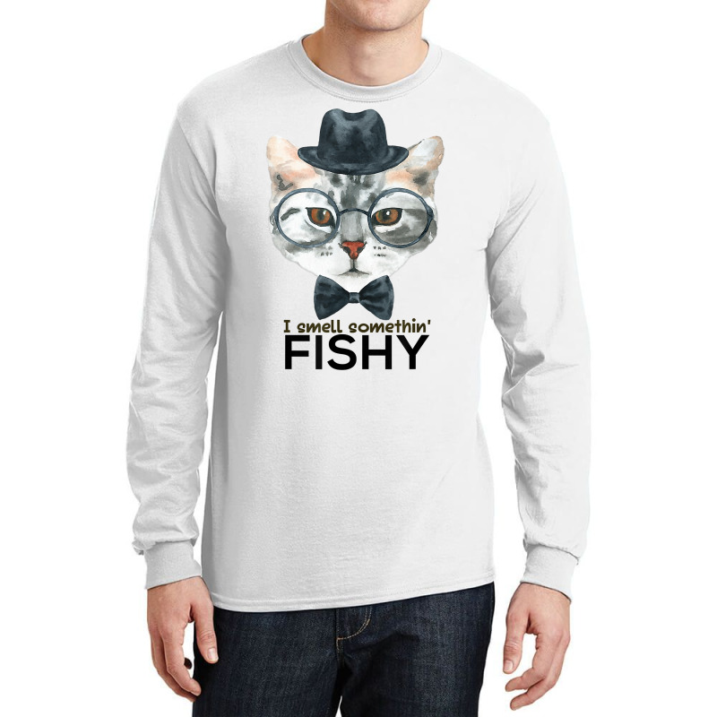 Cat T Shirt Private Detective Long Sleeve Shirts by MoczoTenleigh | Artistshot