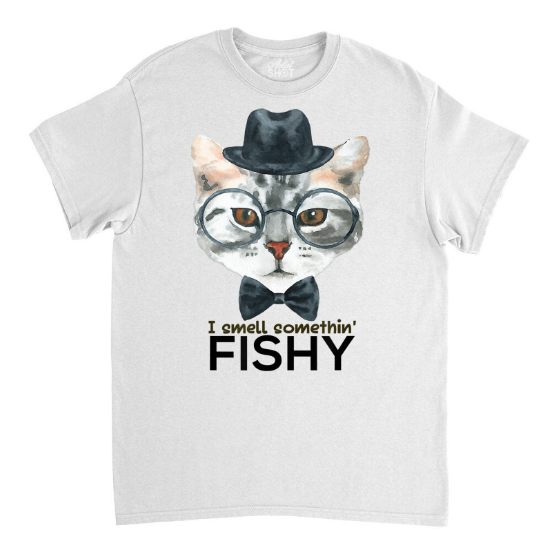 Cat T Shirt Private Detective Classic T-shirt by MoczoTenleigh | Artistshot