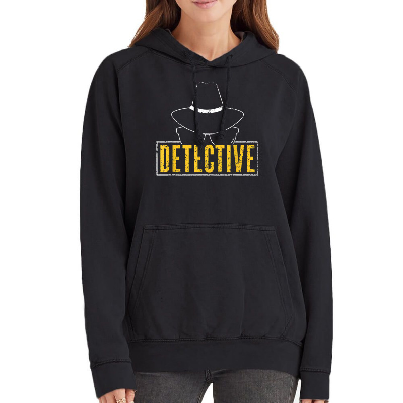 Detective Spy Investigation Investigator Private Detective T Shirt Vintage Hoodie by MoczoTenleigh | Artistshot