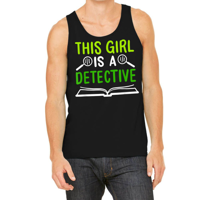 Detective Private Investigator And Fingerprint T Shirt Tank Top by AshleyPenez | Artistshot