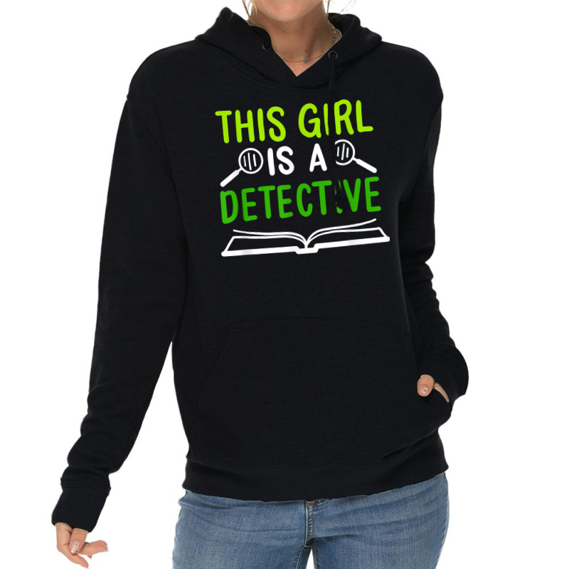 Detective Private Investigator And Fingerprint T Shirt Lightweight Hoodie by AshleyPenez | Artistshot