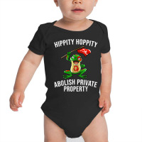 Funny Hippity Hoppity Abolish Private Property Frog Gift Men T Shirt Baby Bodysuit | Artistshot