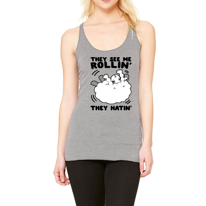 They See Me Rollin They Hatin Wooloo Racerback Tank by Golden Store | Artistshot