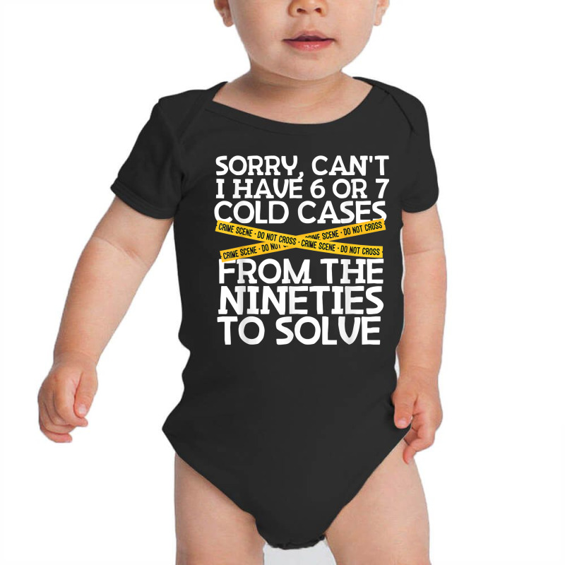 Funny Private Investigator Poor Excuse To Not Go Out T Shirt Baby Bodysuit by AshleyPenez | Artistshot