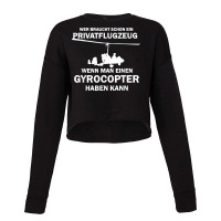 Gyrocopter Private Aeroplane Shirt  Carriage Screwdriver Gyrocopter T Cropped Sweater | Artistshot