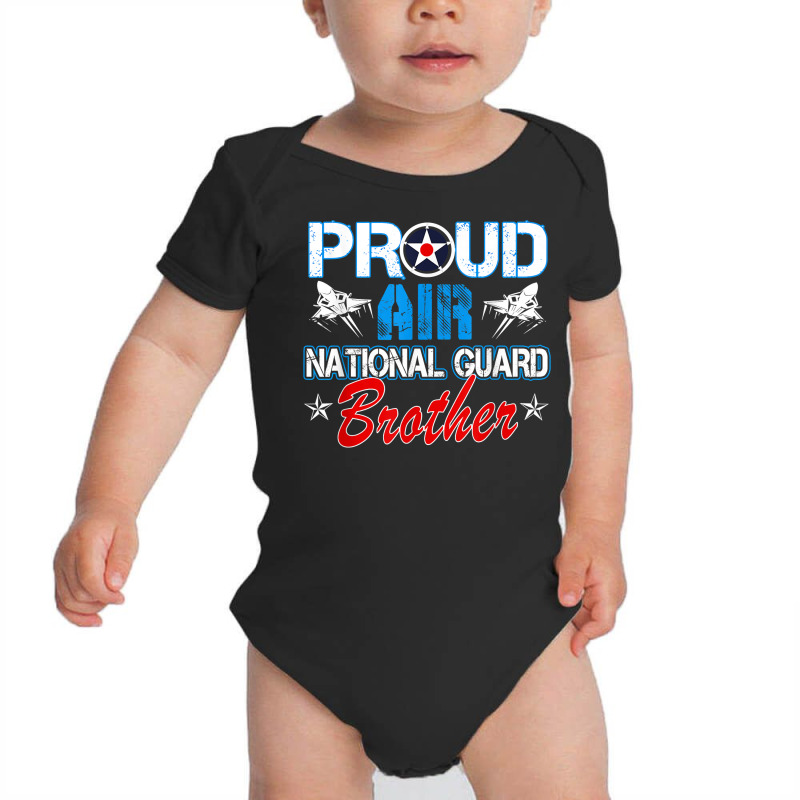 Proud Air National Guard Brother Air Force Veterans Day Mens T Shirt Baby Bodysuit by SchonbergerKamile | Artistshot