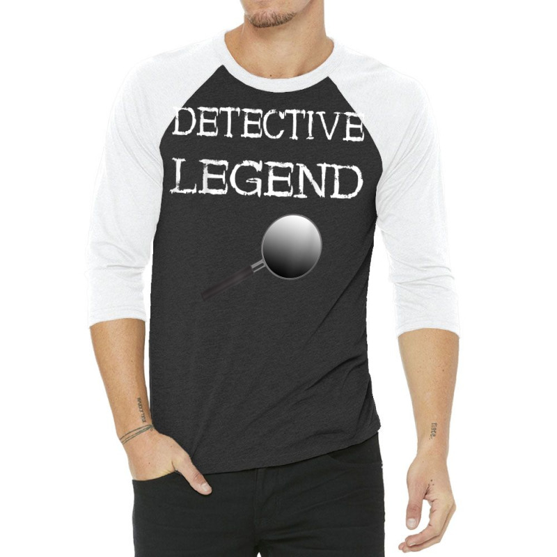 Detective Legend Espionage Investigate True Crime Spying T Shirt 3/4 Sleeve Shirt by sosieclaton | Artistshot