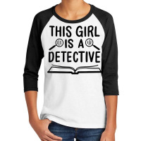 Detective Private Investigator And Fingerprint T Shirt Youth 3/4 Sleeve | Artistshot