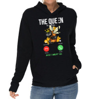 Bee Beekeeper Queen Is Calling Honey Bee With Crown Beekeeper Apiarist Lightweight Hoodie | Artistshot