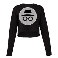 Funny Anonymous Computer Geek And Nerd  Private Mode T Shirt Cropped Sweater | Artistshot