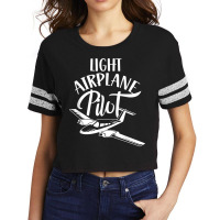 Light Airplane Pilot Private Aircraft Small Airplane T Shirt Scorecard Crop Tee | Artistshot