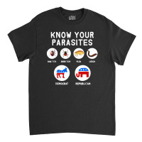 Know Your Parasites Classic T-shirt | Artistshot